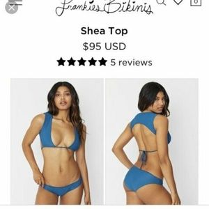 NWT FRANKIES BIKINIS SET